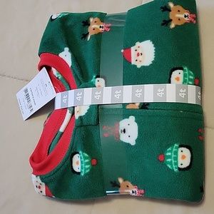 Brand new w tag Christmas onesie w feet